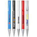Penna a sfera Carve. Il design particolare di questa penna che mantiene la sua linea armoniosa con l