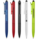 Penna a sfera e stylus Tri Click. Penna a sfera con meccanismo a scatto dai colori pop. Design esclusivo. Plastica ABC. 
Brand	Marksman
