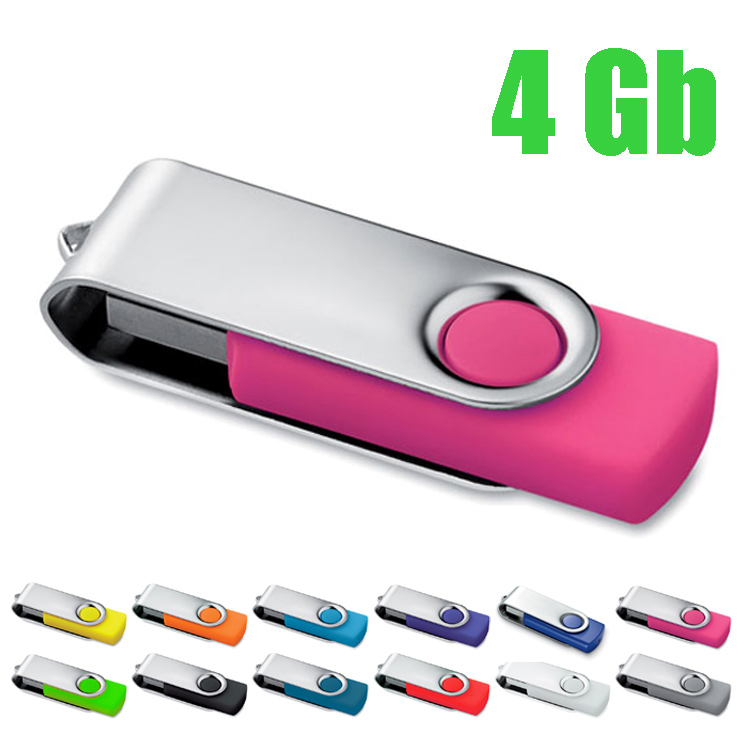 Memoria 4 Gb Usb  (+0,40 SIAE)