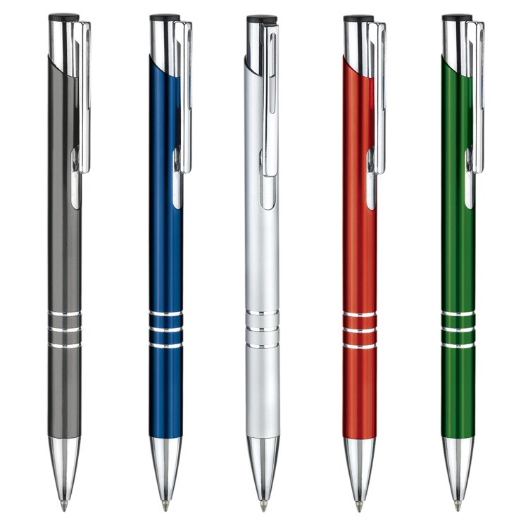 Penna in metallo anodizzato
