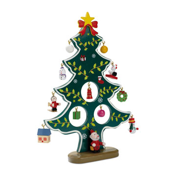 Variante colore Albero di Natale in legno 