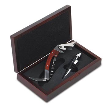 Variante colore SET VINO 2 PEZZI in elegante scatola in legno