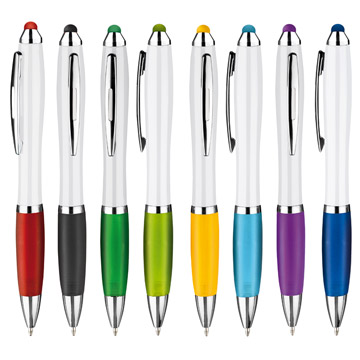 Penna sfera con accessorio touch screen