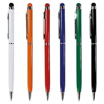 Penna sfera con accessorio touch screen