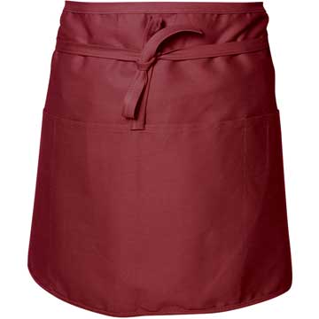 Variante colore grembriule in cotone con tre tasche