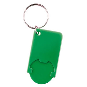 Variante colore Portachiavi in plastica con gettone