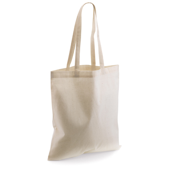 Variante colore Shopper piatta in cotone leggero