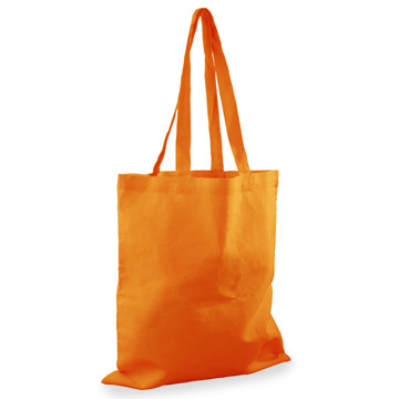 Variante colore Shopper piatta in cotone molto pesante