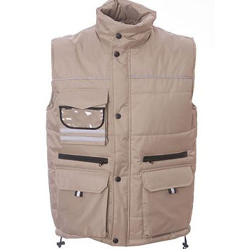 Variante colore Gilet in polyestere pongee impermeabile