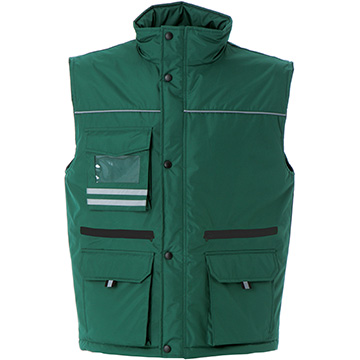 Variante colore Gilet in polyestere pongee impermeabile
