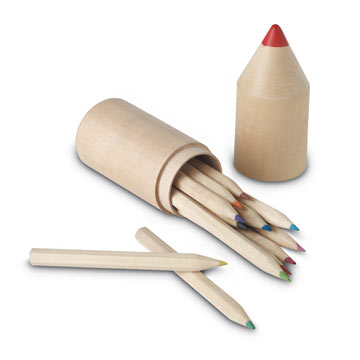 Set 12 matite in legno
