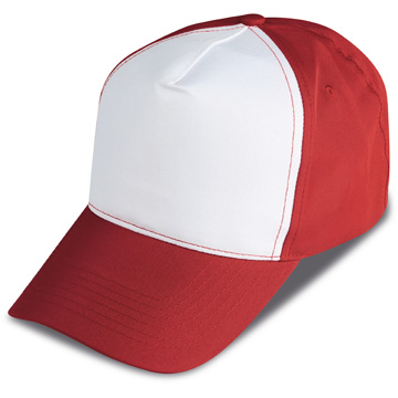 Variante colore Cappellino 5 pannelli bicolore