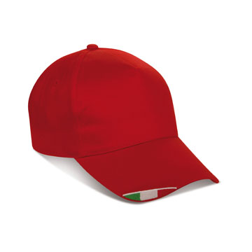 Variante colore Cappellino bandiera Italiana