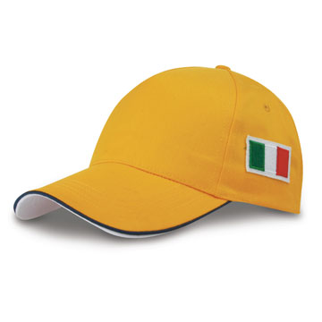 Variante colore Cappellino bandiera Italiana