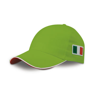 Variante colore Cappellino bandiera Italiana