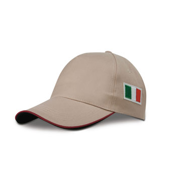 Variante colore Cappellino bandiera Italiana