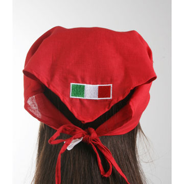 Variante colore Bandana con Bandiera Italiana