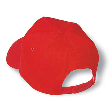 Cappellino in cotone con fascetta regolabile
