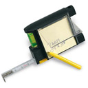 Flessometro  con memo pad, penna e livella