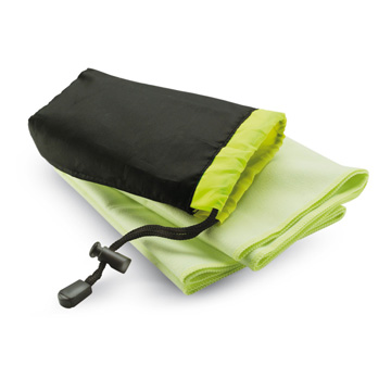 Asciugamano in custodia di nylon