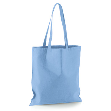 Variante colore Shopper piatta in cotone pesante