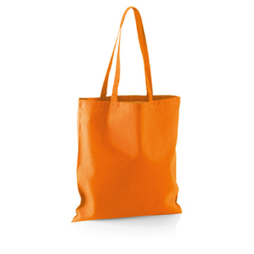 Variante colore Shopper piatta in cotone pesante
