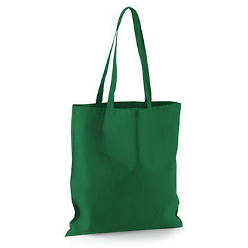 Variante colore Shopper piatta in cotone pesante
