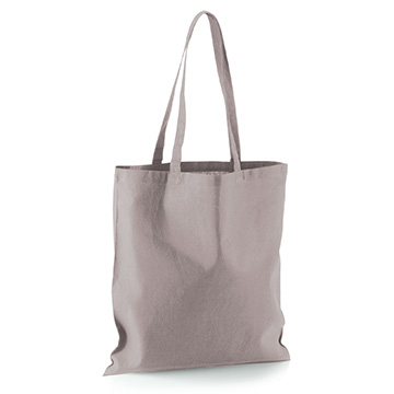 Variante colore Shopper piatta in cotone pesante