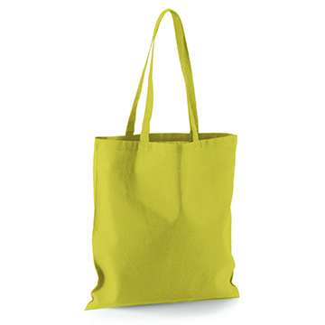 Variante colore Shopper piatta in cotone pesante