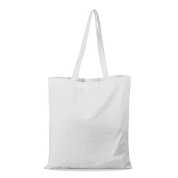 Variante colore Shopper piatta in cotone pesante