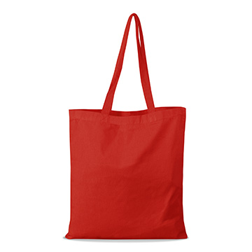 Variante colore Shopper piatta in cotone pesante