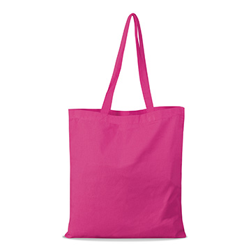 Variante colore Shopper piatta in cotone pesante