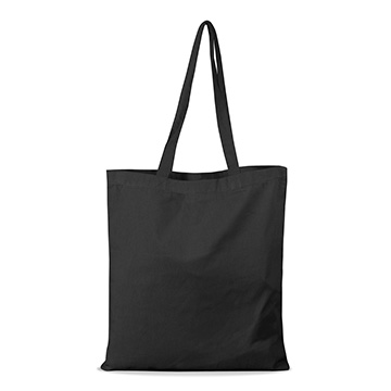 Variante colore Shopper piatta in cotone pesante