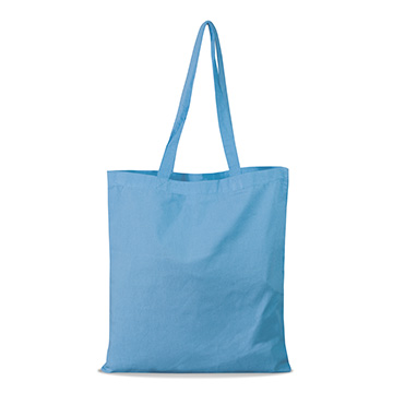 Variante colore Shopper piatta in cotone pesante