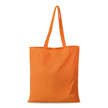 Variante colore Shopper piatta in cotone pesante