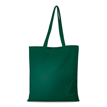 Variante colore Shopper piatta in cotone pesante
