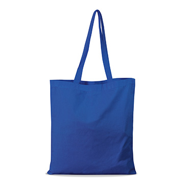 Variante colore Shopper piatta in cotone pesante