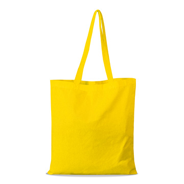 Variante colore Shopper piatta in cotone pesante
