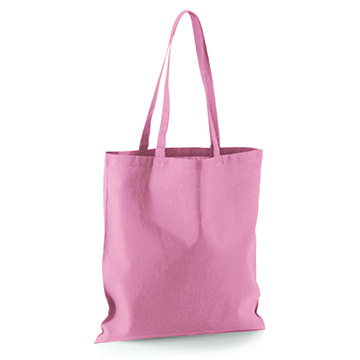 Variante colore Shopper piatta in cotone pesante