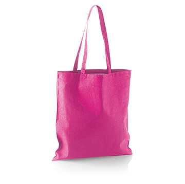 Variante colore Shopper piatta in cotone pesante