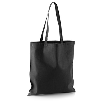 Variante colore Shopper piatta in cotone pesante