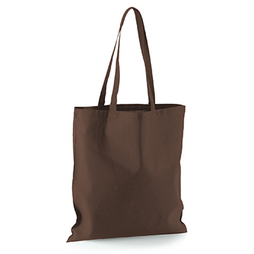 Variante colore Shopper piatta in cotone pesante