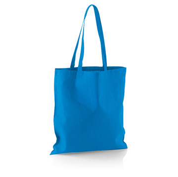 Variante colore Shopper piatta in cotone pesante
