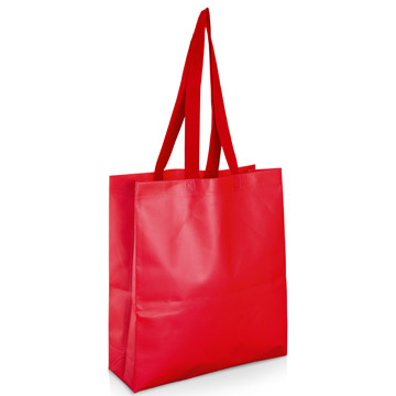 Variante colore Shopper con soffietto in TNT  laminato opaco 