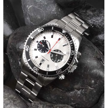 Orologio analogico al quarzo con cronografo