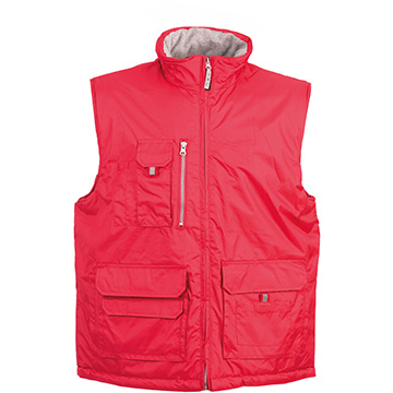 Variante colore Gilet multitasche in polyestere pongee