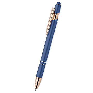 Penna a sfera touch in alluminio