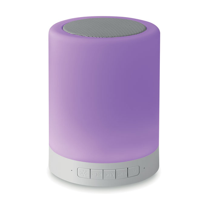 Variante colore Speaker con luce da tavolo 