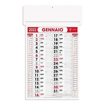 Variante colore Calendario Olandese Passafoglio