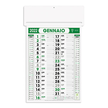 Variante colore Calendario Olandese Passafoglio